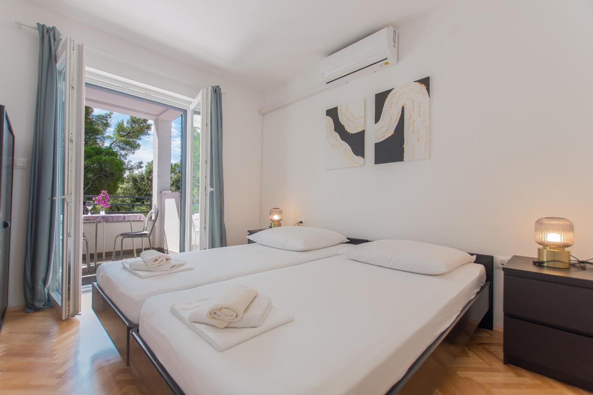 Spacious Family Apartment Casa Lili Krvavica Kültér fotó